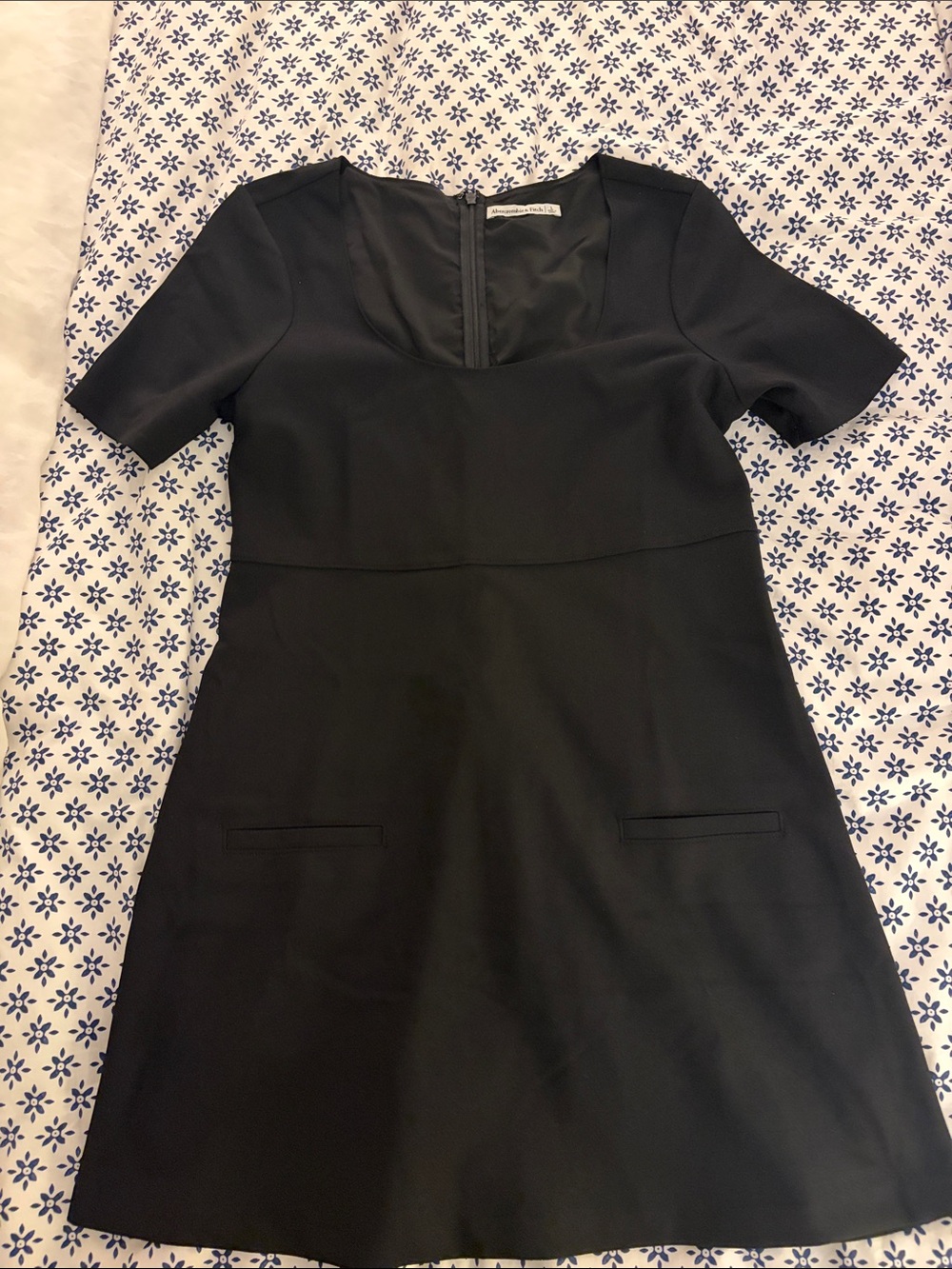 Abercrombie black mini dress